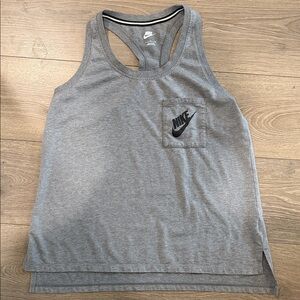 Nike Women's Heather Gray Tank Top